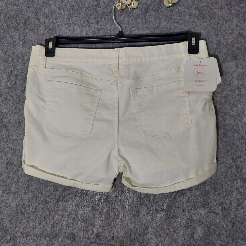 Isabel Maternity Womens 10 Pull On Pregnancy Shorts Stretch Summer Essential‎